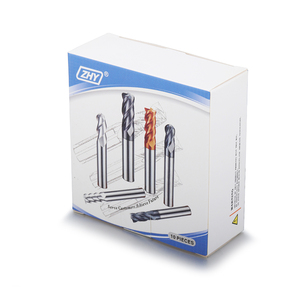 ZHY son derece doğru karbür CNC Metal kesici freze kesicisi 4 flüt freze kesicisi için karbür kesme aletleri - Product Image 4