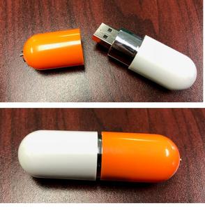 圆形设计厂家直销USB2.0 3.0银色u盘耐用存储256gb u盘3.2 - Product Image 6