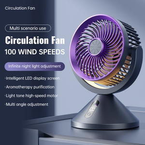 Timing inteligente USB-Powered Desktop ventilador elétrico Energy Saving Hanging Fan <span class=keywords><strong>Wall</strong></span> <span class=keywords><strong>Mount</strong></span> instalação para circulação de ar carro