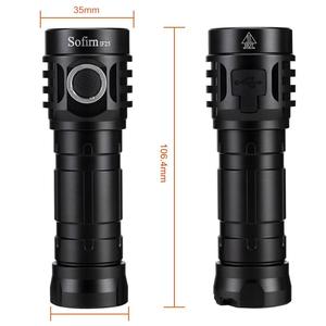 Linterna táctica Led de alta potencia, linterna recargable, buen proveedor