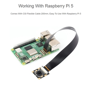 Módulo de cámara Raspberry Pi IMX219 Sensor 8MP 79,3/120 FOV para Raspberry Pi 5 modelo Raspberry Pi cámara de alta calidad