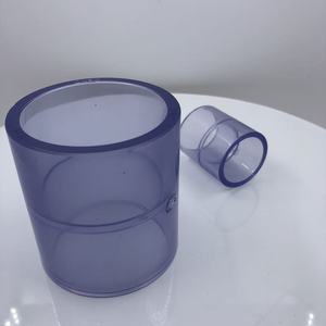 2025 tiêu chuẩn uPVC mịn trong suốt khớp nối DIN/ASTM/JIS kháng hóa chất xử lý nước Phụ kiện đường ống - Product Image 2