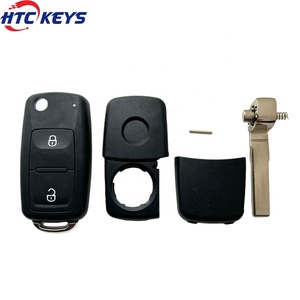 En kaliteli yedek uzaktan anahtar kabuk için 2 düğme v-w flip anahtar durum - Product Image 5