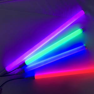 320 360 Degree Viewing Angle T5 <strong>T8</strong> Pendant Wall Light Atmosphere Colorful RGB <strong>LED</strong> Tube Night Light - Product Image 6