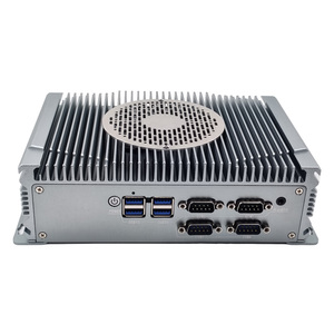 Mini mikro fansız All-in-One endüstriyel masaüstü adet 16GB RAM Intel Core I3 I5 çift ağ seri gömülü Mini pc - Product Image 5