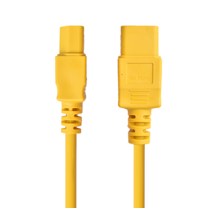16A H05VV-F 3G1.0 2M IEC C21 tak + C20 konnektör güç kablosu bilgi işlem ekipmanlarında ve veri merkezlerinde kullanılır - Product Image 4