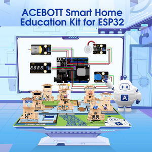 Arduino Uno R3ESP32の教育リソースを備えたSTEMスクールスマートホームキット教育ソリューションシリーズのロボットリンク - Product Image 4