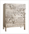 Commode à cinq tiroirs