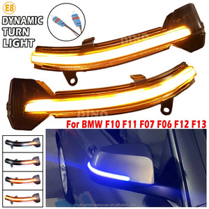 ไฟ LED กะพริบสัญญาณเลี้ยวแบบไดนามิกกระพริบน้ำไหลสำหรับ BMW 5 6 7 Series-F10 F11 F07 F12 F13 F01สภาพใหม่ F02 - Product Image 5