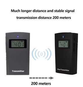 Sistema di guida turistica a lunga distanza di trasmissione CHs 100 Chip di alta qualità con sistema di comunicazione bidirezionale porta tipo-c - Product Image 5