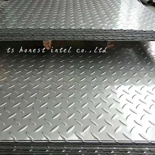 Placa de acero de rejilla de carbono Ms, antideslizante, personalizada, galvanizada