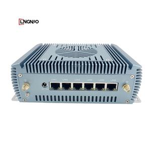Directo de fábrica 6 LAN Mini computadora 1COM Procesador central Computadora pequeña Computadora industrial