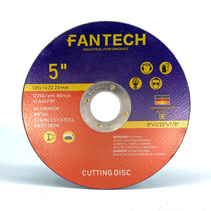 125*1*22mm T41 High Performance Popular Sharp Cutting <strong>Disc</strong> for Cutting Stainless Steels With One <strong>Disc</strong> - Product Image 5