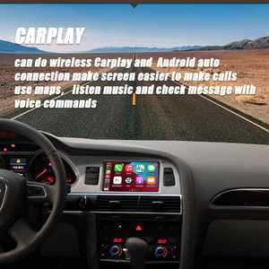 CZT-AUTO 7\&quot; Display Wireless CarPlay Android Auto Kit for 2009-2011 <strong>AUDI</strong> A6 <strong>MMI</strong> <strong>3G</strong> Includes Mirror Link Reversing Camera Linux - Product Image 6