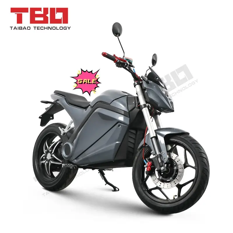 Yüksek kaliteli elektrikli Scooter akıllı süper Soco 2000W elektrikli motosiklet lityum pil ile HB-V3