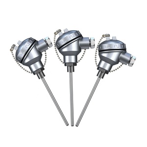 WRN/WZP230 sonda industrial de alta temperatura PT100 RTD de resistência térmica, termopar tipo K com 0-800