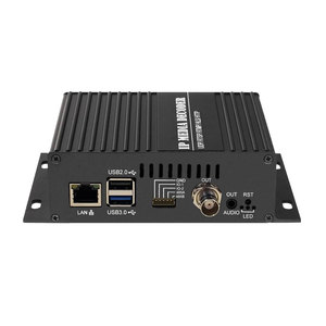 S9110D H.264 H.265 1080 60fps Decoder HD SDI <strong>USB</strong> RS485 Audio IP Decoder Support RTMP/RTMPS/ RTSP/ RTP/ HTTP/ HLS/ UDP/SRT/ MPEG4 - Product Image 1