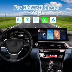 Navihua AndroidカーラジオデジタルクラスターデュアルスクリーンBMW 5シリーズF10 2011-2017マルチメディアシステムLCD機器自動車用 - Product Image 4