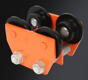 Fabrika özelleştirilmiş 0.5 ton I çelik kaldırma işletilen manuel el itti ışın arabası - Product Image 4