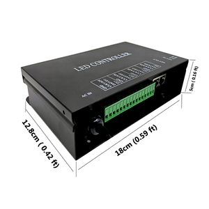 H802RA Controller LED programmabile 4 porte segnale Split Control Art Net Protocol per DC 5V 12V 24V DMX512 Magic Color Stage Lamp - Product Image 5