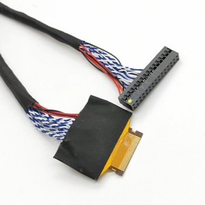 Özelleştirilmiş LVDS CC01 Korumalı 40pin to 30pin lcd dönüştürücü 2 çekirdek bükümlü çift sinyal lcd lvds kablo - Product Image 1