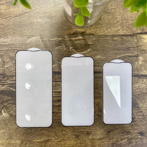 Nhà Sản Xuất AAA Lớp Tempered Glass Bảo Vệ Màn Hình Cho iPhone 14 15 16 17 Pro Max Cộng Với Vô Hình Màu Đen Cạnh Bảo Vệ Phim - Product Image 6