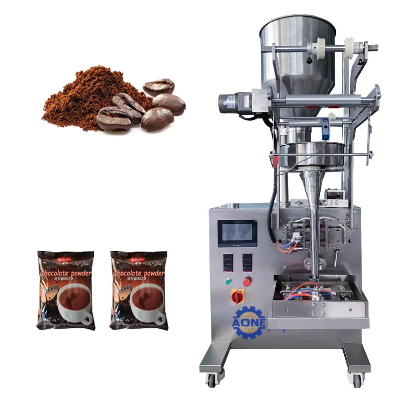 Полностью автоматическая вертикальная упаковочная машина для кофейных зерен/арахиса/орехов кешью/рисовых гранул