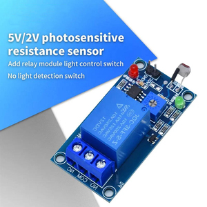 5V 12V Light Photoswitch <strong>Sensor</strong> Switch LDR Photoresistor Relay <strong>Module</strong> Light Detection <strong>Photosensitive</strong> <strong>Sensor</strong> Board - Product Image 1