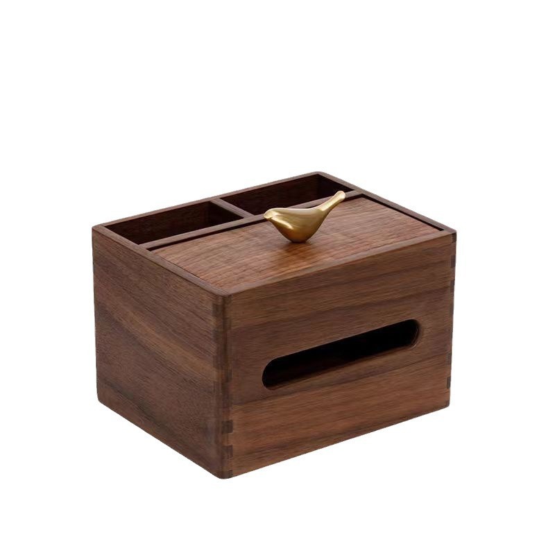 Caja de pañuelos con control remoto Copper Bird