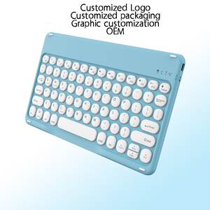 Adatto per i-pad tastiera Bluetooth da 10 pollici Tablet PC Notebook telefono cellulare tastiera personalizzata Huawei generale portatile - Product Image 3