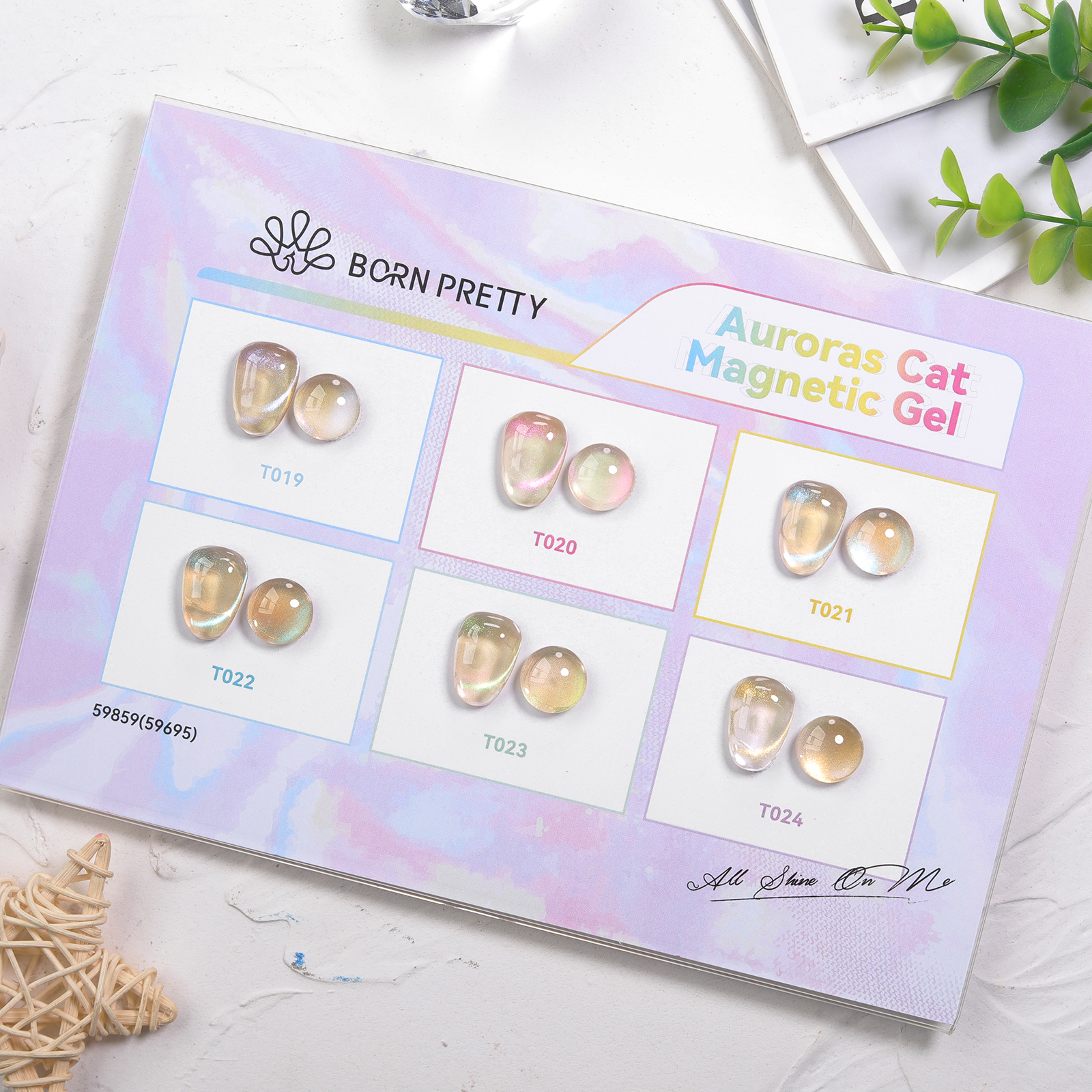 59859 Aurora Cat Magnetic Gel (T019-T024)