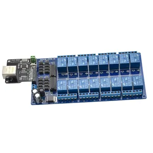 Módulo de control Ethernet Lan Wan Red Servidor web Puerto RJ45 Relé de 16 canales Es placa controladora Ethernet Interfaz RJ45 - Product Image 5
