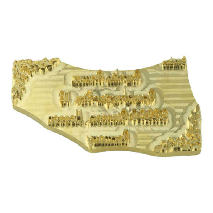 Kunden spezifische Keramik stempel, Messing-Ton stempel Keramik stempel, Ton stempel für Keramik Kunden spezifische Keramik stempel