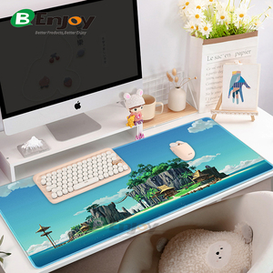 Customizable Size Rubber Base <strong>Keyboard</strong> and <strong>Mouse</strong> Cloth Mousepad Gaming <strong>Use</strong> in Stock - Product Image 1