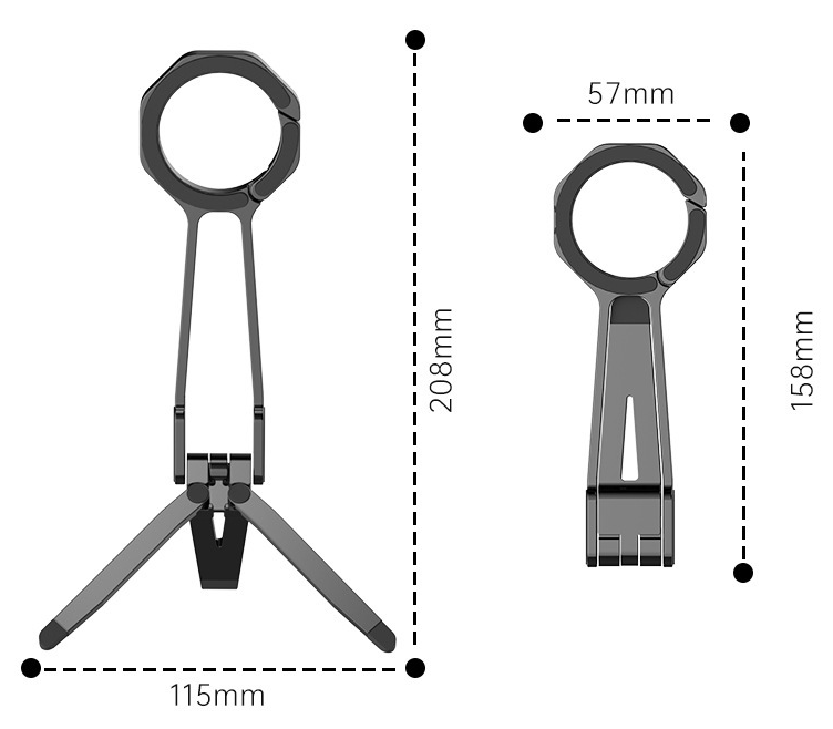 Black, silver, pink, blue, red