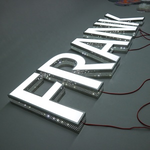 Schnelle Lieferung Benutzer definiertes Logo Led Letter Light Wasserdichtes 3D-Werbezeichen für den Außenbereich Benutzer definiertes LED-Zeichen - Product Image 6