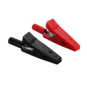 Multimetre testi için 2mm muz Jack ile yüksek kalite güvenlik timsah klipler Mini testi timsah kelepçe - Product Image 2