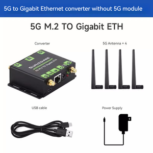 Waves hare SIM8262/RM520-Modul 5G M.2 zu Gigabit-Ethernet-Konverter Unterstützt SIMCom/Q U E C T E L für Kommunikation und Netzwerk - Product Image 2