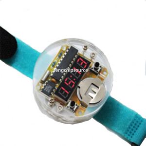 Einzel-Chip LED-Uhr-Kit Uhr DIY elektronisches Uhrenmodul elektronische Uhrenteile - Product Image 1
