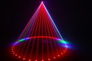 Profesional 5W 10W 3D DJ Stage Disco Laser Luz con cabezal móvil para Night Club & Hotel Venta caliente Fuente de luz LED - Product Image 3