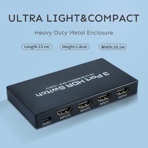 SYONG Smart 8K 60MHz 4K 120HZ HDMI 2,1 HUB Switch 3 en 1 salida 3 puertos 3x1 2x1 HDMI Switch Video Switcher y convertidor 4K Box - Product Image 2