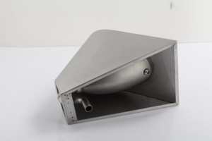 Venta al por mayor, baño público, servicios comerciales, urinario masculino, urinario de acero inoxidable colgado en la pared respetuoso con el medio ambiente de alta calidad - Product Image 6