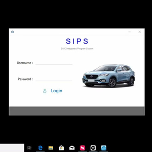 Ein Jahr Online-Anmelde konto für MG SAIC VDS3-Diagnosesoftware und SIPS-Programmier software