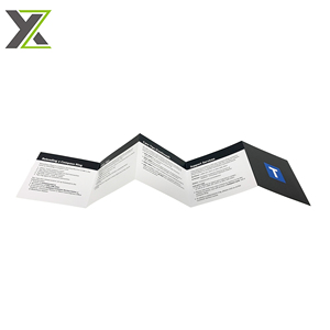 定制NFC环卡印刷用户指南铜版纸艺术传单折叠说明书 - Product Image 2