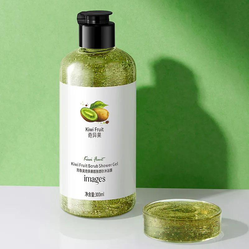 Hot Sale IMAGES Fruit Fragrance Rich In Foam Easy To Rinse Smoothing Moisturizing Exfoliating Scrub Shower Gel Body Wash