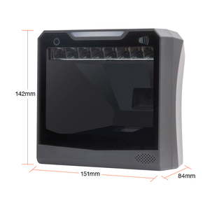 Escaneo automático Manos libres 1D 2D Lector de código QR Escáner de código de barras omnidireccional de escritorio para supermercado - Product Image 3