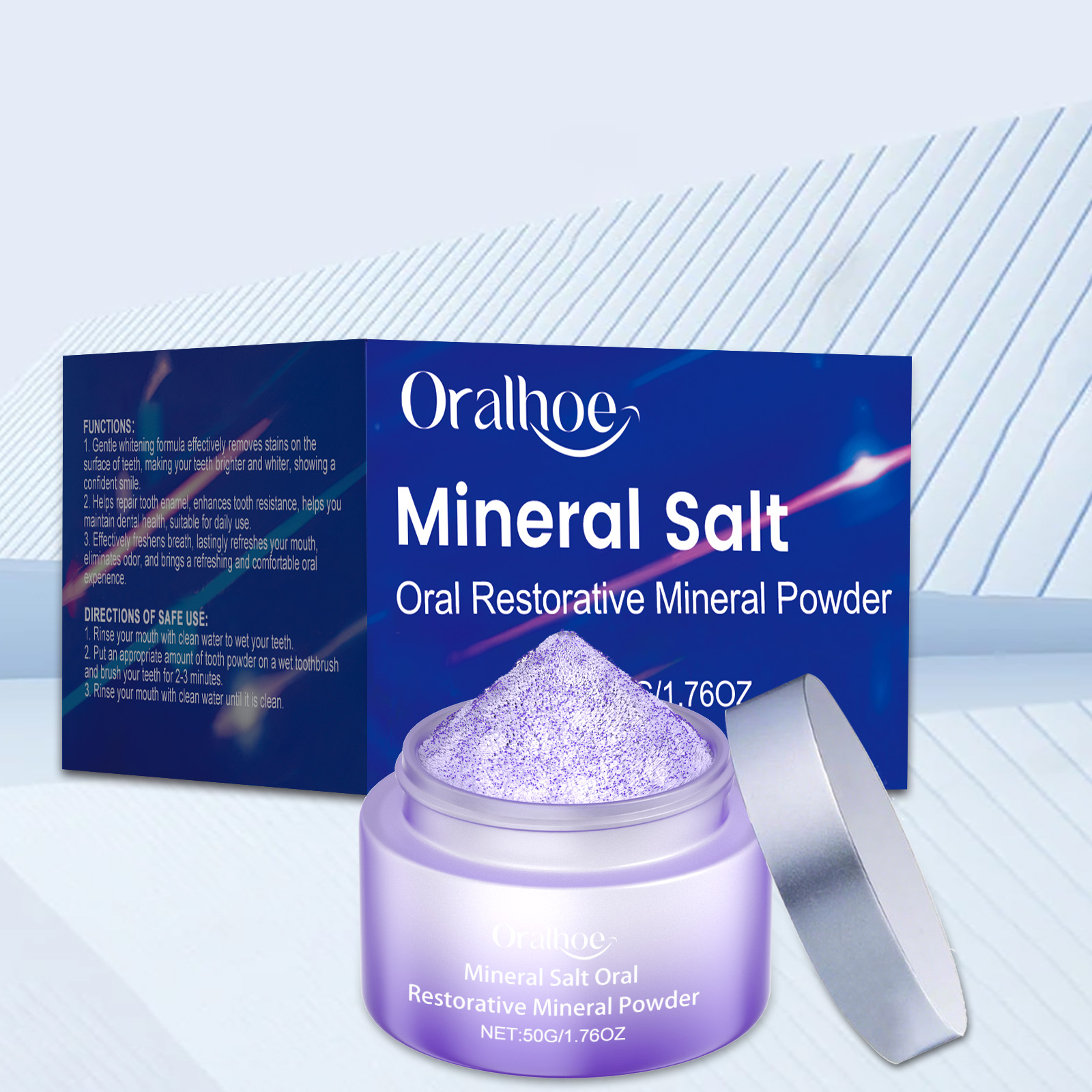 Oralhoe polvo mineral restaurador oral