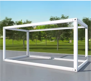 Панельный контейнер, современный экологичный стальной сэндвич-Хаус, плоский пакет с полом MGO и сроком службы 25-40 лет для использования в отеле - Product Image 2