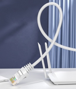 OEM uzunluğu 1M 2M 3M 8M 100M UTP Cat6 Internet yama kablosu 24 Awg SFTP Cat6 STP FTP açık Plenum ampul ağ Lan kablosu - Product Image 3