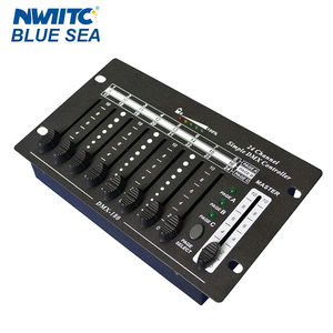Mini 24-Channel <strong>Simple</strong> <strong>DMX</strong> LED <strong>Controller</strong> White Light Source for Moving Lights - Product Image 1